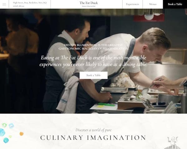 The Fat Duck Recipes screenshot